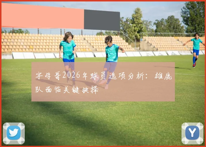 字母哥2026年球员选项分析：雄鹿队面临关键抉择
